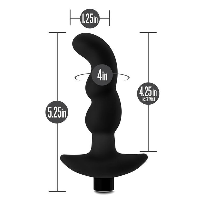 Anal Adventures Platinum Silicone Prostate Massager > Anal Range > Prostate Plugs - Tophatter Daily Deals
