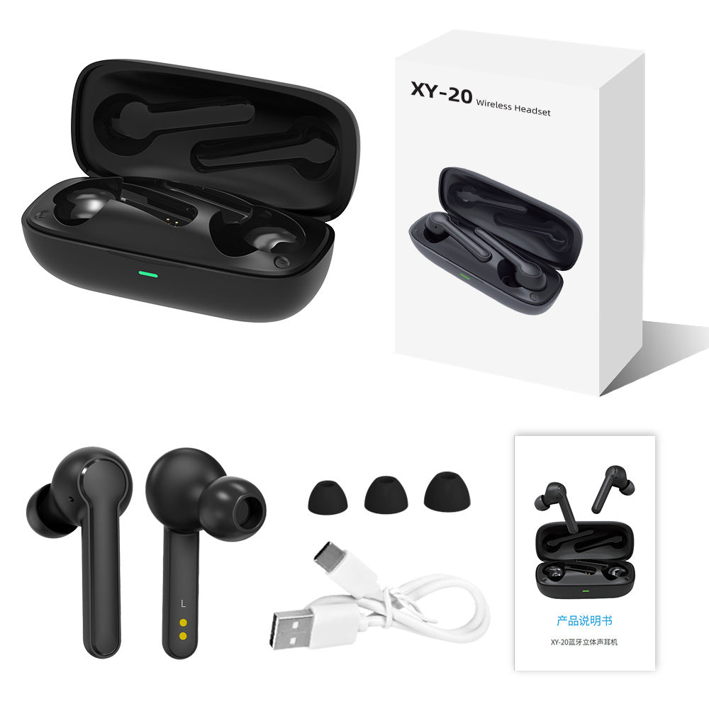 Bluetooth Headset Mini TWS True Wireless Bluetooth 0 - Tophatter Daily Deals