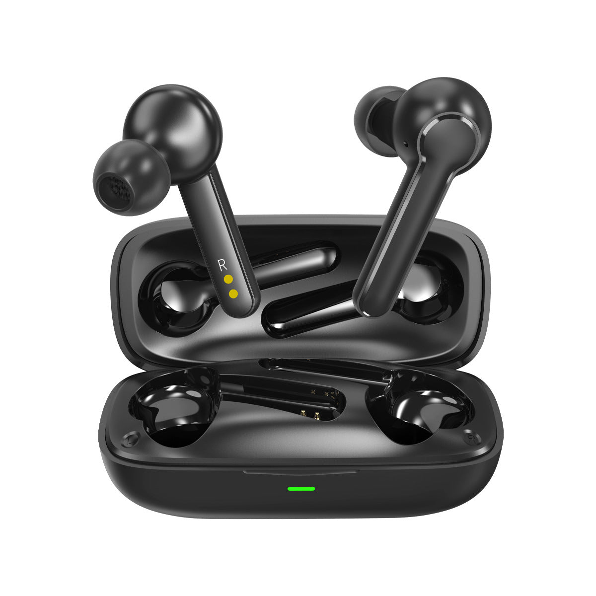 Bluetooth Headset Mini TWS True Wireless Bluetooth Black Usb 0 - Tophatter Daily Deals