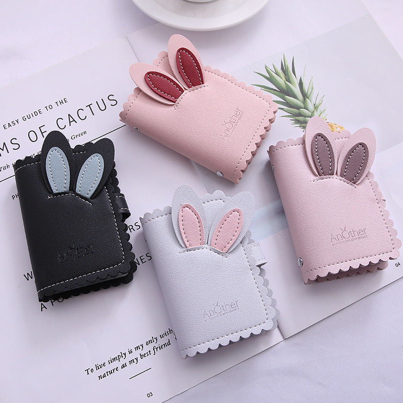 Anti-degaussing Card Holder Compact Card Holder Wallet All-in-one Bag For Women 0 - Tophatter Daily Deals