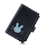 Anti-degaussing Card Holder Compact Card Holder Wallet All-in-one Bag For Women Black Bunny 0 - Tophatter Daily Deals