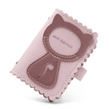 Anti-degaussing Card Holder Compact Card Holder Wallet All-in-one Bag For Women Purple Cat 0 - Tophatter Daily Deals