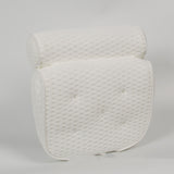 4D Net Bathtub Pillow 7 Suction Cups SPA Bath Pillow 0 - Tophatter Daily Deals