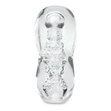 Zolo Gripz Dotted Clear – Squeezable Stroker > Sex Toys For Men > Masturbators > Manual - Tophatter Daily Deals