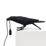 Bird Table Lamp Auspicious Bird Table Lamp Animal Shape Bird Wall Lamp Black B 0 - Tophatter Daily Deals