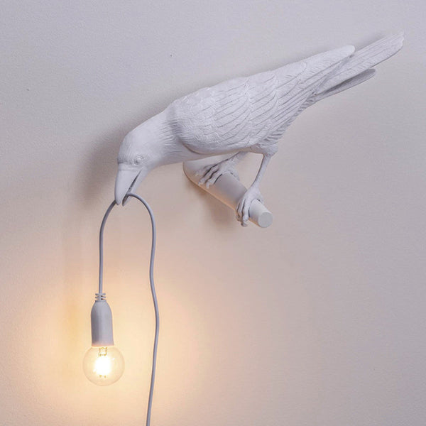 Bird Table Lamp Auspicious Bird Table Lamp Animal Shape Bird Wall Lamp White D 0 - Tophatter Daily Deals
