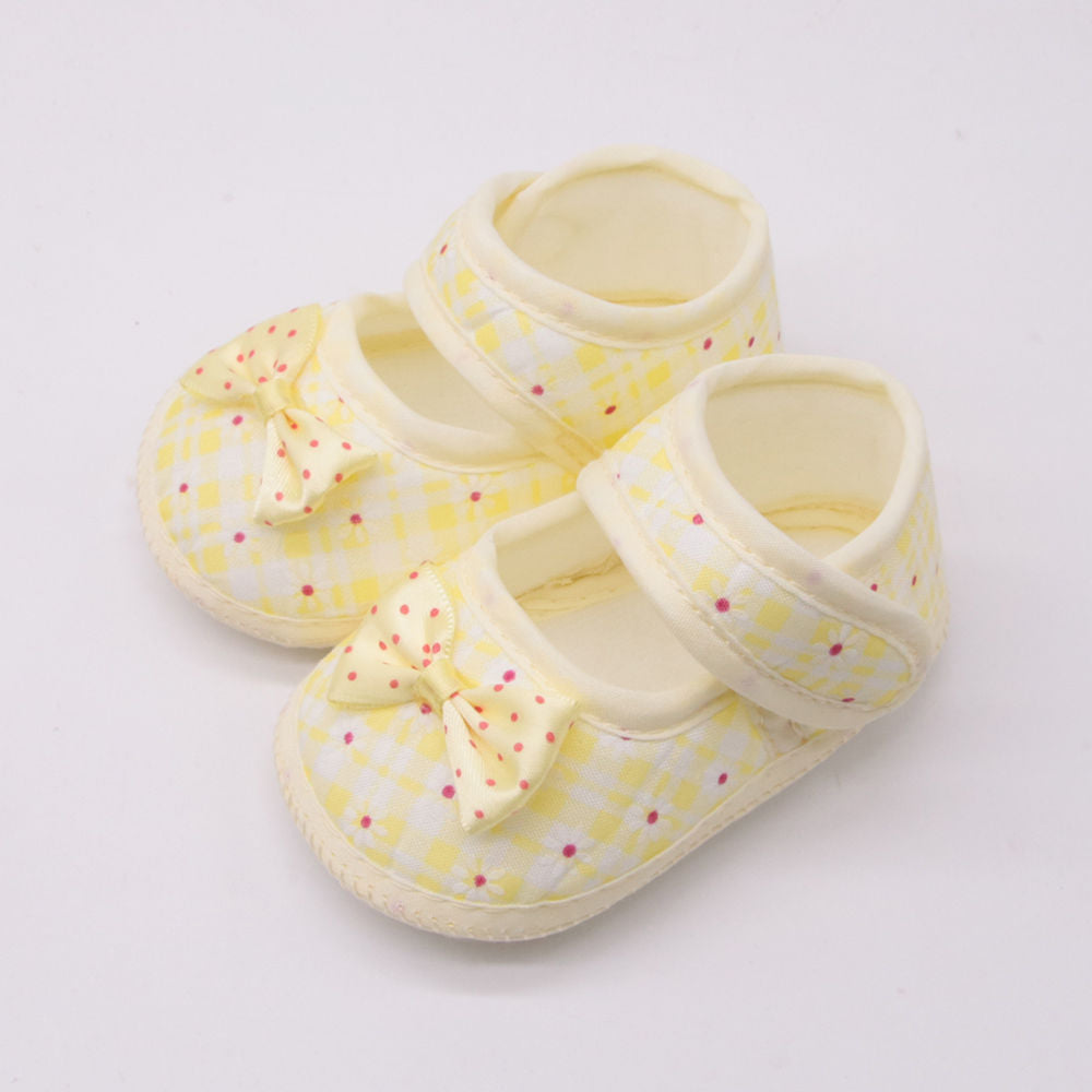 Baby Princess Shoes Newborns Never Drop Shoes Yellow 0 - Tophatter Daily Deals