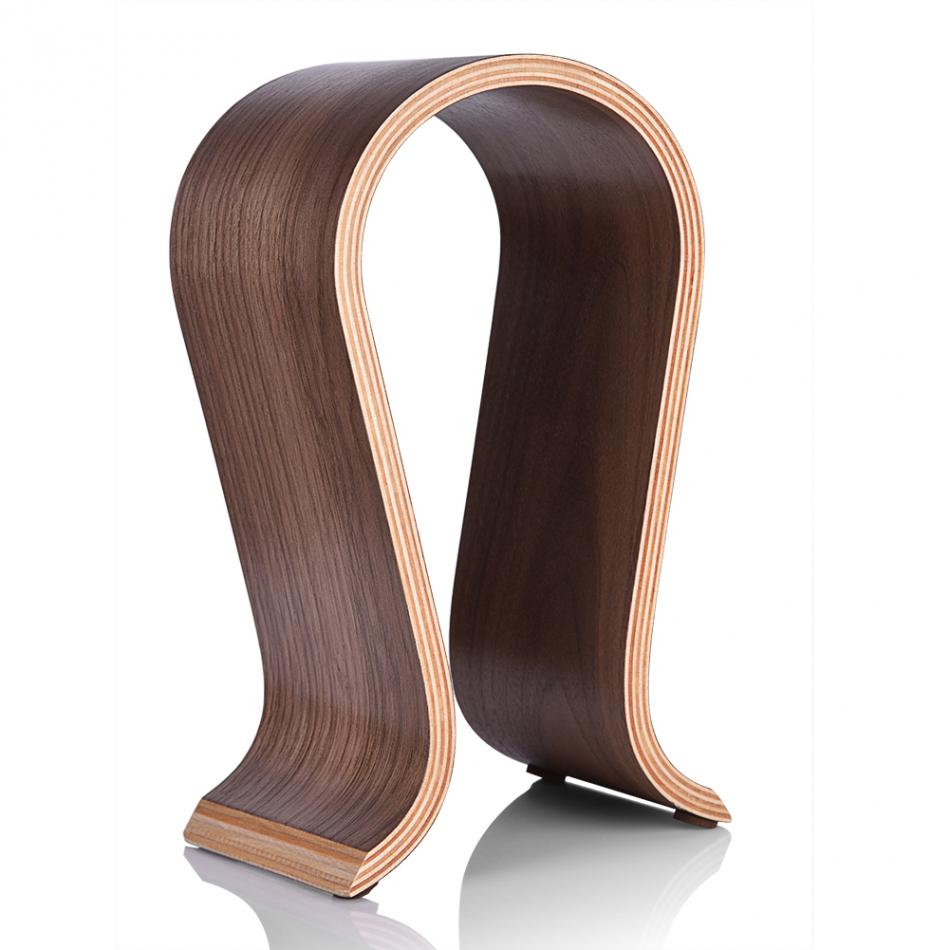 Bluetooth Wooden Earphone Holder Headset Earphone Holder 0 - Tophatter Daily Deals