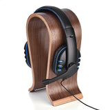Bluetooth Wooden Earphone Holder Headset Earphone Holder 0 - Tophatter Daily Deals