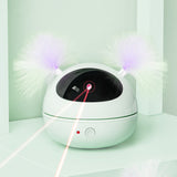 Automatic electric cat toy cat toy Green USB 0 - Tophatter Daily Deals