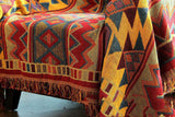 Bohemian Bed Blanket Cover Blanket Geometric Tapestry Sofa Blanket 0 - Tophatter Daily Deals