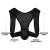 Invisible Posture Correction Belt Black Back Care - Tophatter Daily Deals