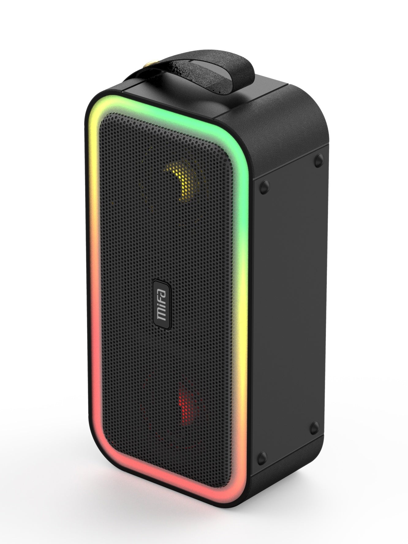 Bluetooth Speaker With Colored Lights, Dual Speakers, Household Ultra-large Volume 0 - Tophatter Daily Deals