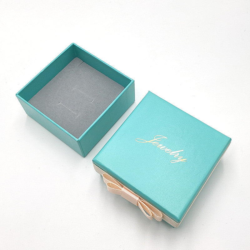 Blue Gift Box Bow Knot Bracelet Bracelet Box 0 - Tophatter Daily Deals