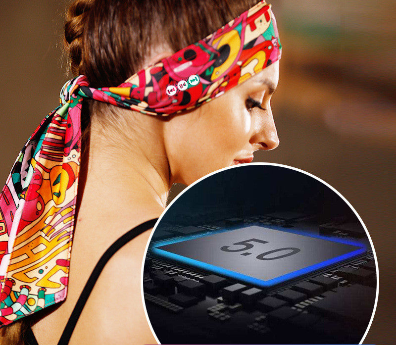 Bluetooth Sports Band-Type Music Headscarf 0 - Tophatter Daily Deals