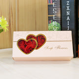 10 Artificial Rose Soap Flower Wedding Gift Box Red 0 - Tophatter Daily Deals