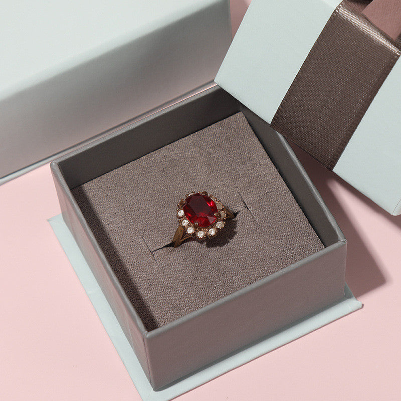 Bowknot Jewelry Box Necklace Jewelry Gift 0 - Tophatter Daily Deals