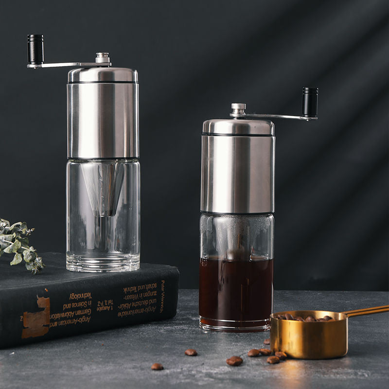 Brewing Integrated Hand Grinder Coffee Bean Grinder 0 - Tophatter Daily Deals
