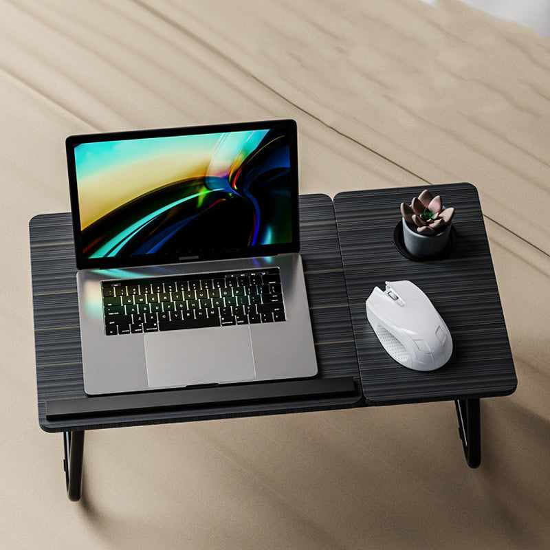 Bed Desk Foldable Small Table Computer Lazy Table Home 0 - Tophatter Daily Deals