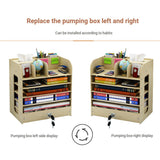 Bookshelf Simple Table Shelf Simple And Modern Students Use 0 - Tophatter Daily Deals