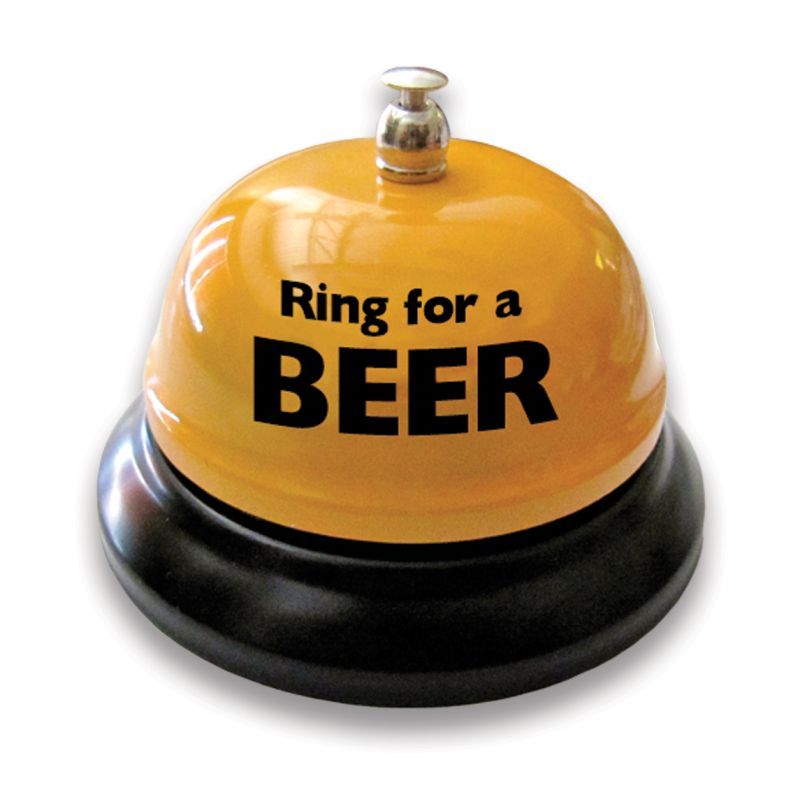 Ring for a Beer Table Bell – Durable Metal Table Bell > Novelties > Gag Gifts - Tophatter Daily Deals
