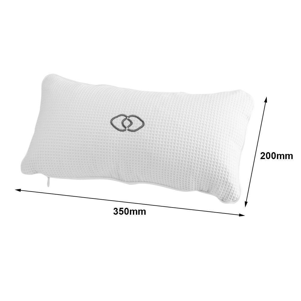 Built-in PVC Inflatable Bag Shower Pillow For Bathroom 0 - Tophatter Daily Deals