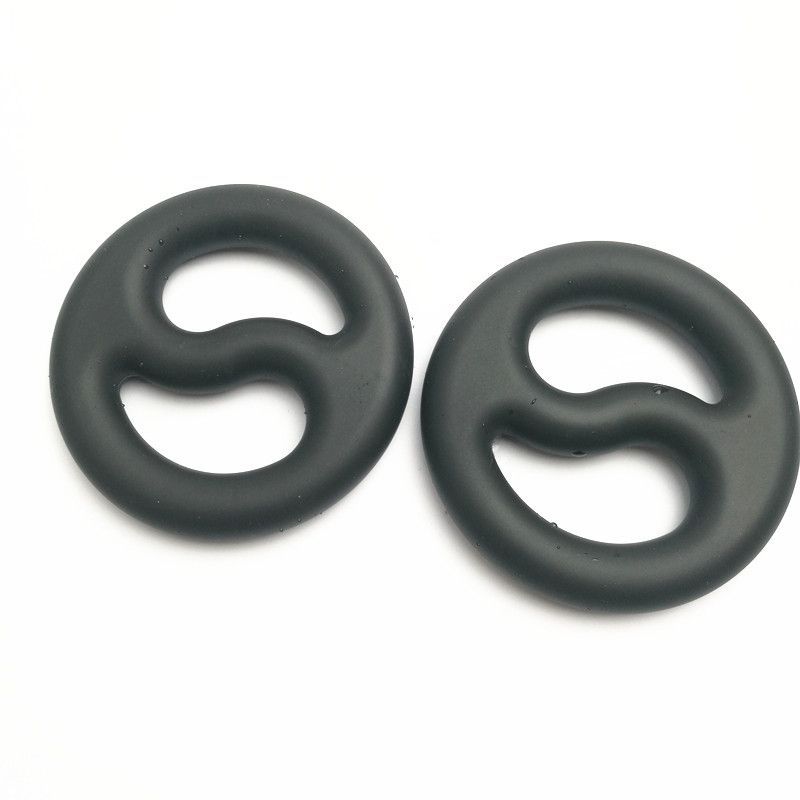 Brutus Yin Yang Silicone Cock and Ball Duo Ring > Cock Ring > Single - Tophatter Daily Deals