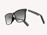 Bluetooth Sunglasses Bone Conduction Intelligent Black frame gray piece 0 - Tophatter Daily Deals