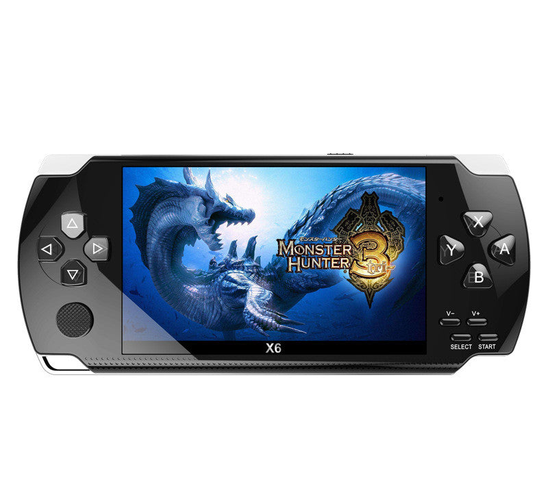 4.3 Inch PSP Handheld Game Console Arcade Black USB 0 - Tophatter Daily Deals