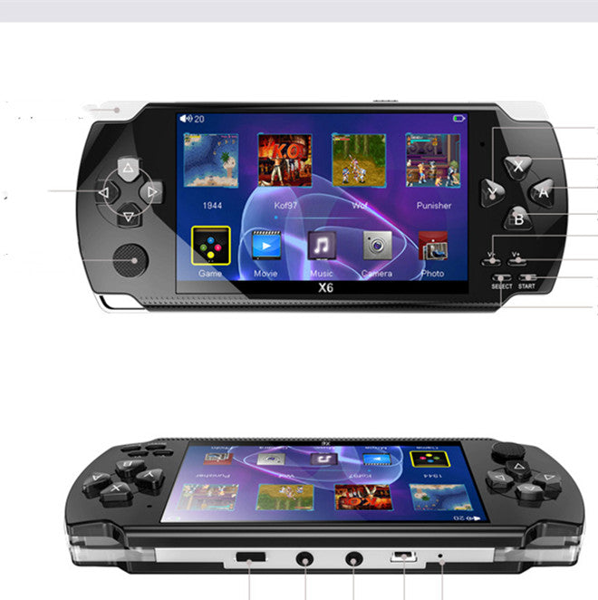 4.3 Inch PSP Handheld Game Console Arcade 0 - Tophatter Daily Deals