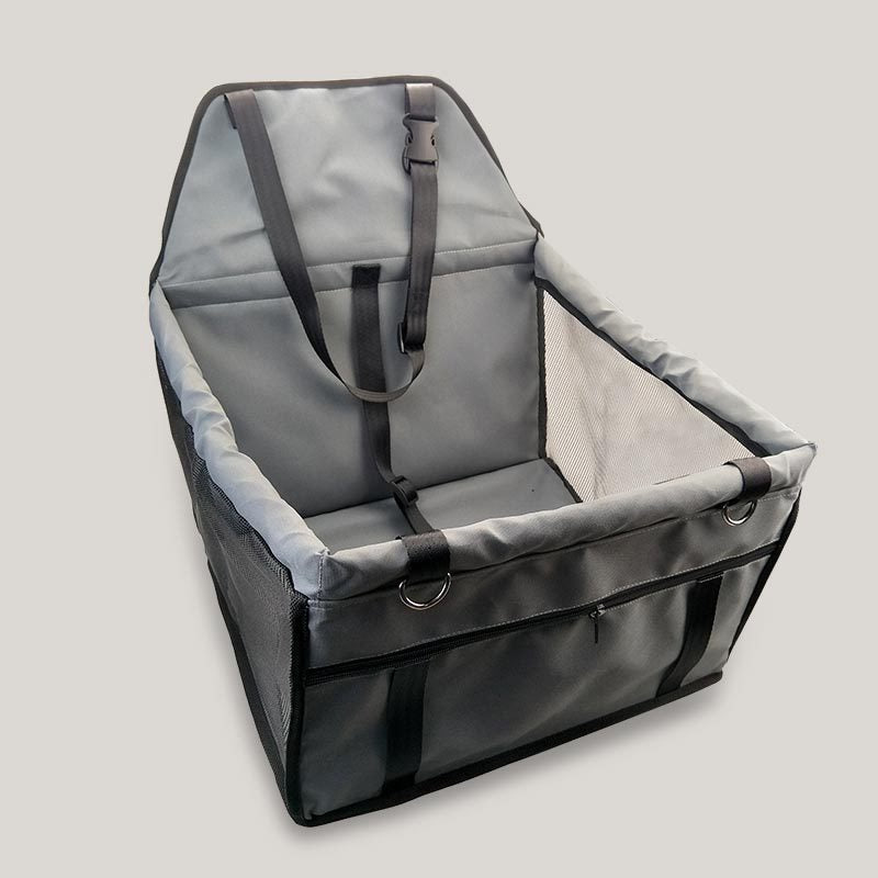 Basket Buckle With Cat And Dog Bag, Pet Car Seat, Anti-dirty Seat, Thickened Corgi Cushion Box Silver gray 40to30to25cm 0 - Tophatter Daily Deals