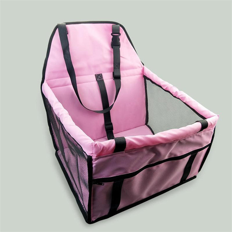 Basket Buckle With Cat And Dog Bag, Pet Car Seat, Anti-dirty Seat, Thickened Corgi Cushion Box Pink 40to30to25cm 0 - Tophatter Daily Deals