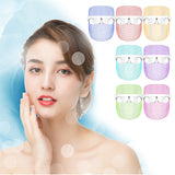 7 Color LED Mask Red Light Therapy Skin Rejuvenation Massager Beauty Home Skin Face Whitening Anti Aging SPA Device 0 - Tophatter Daily Deals