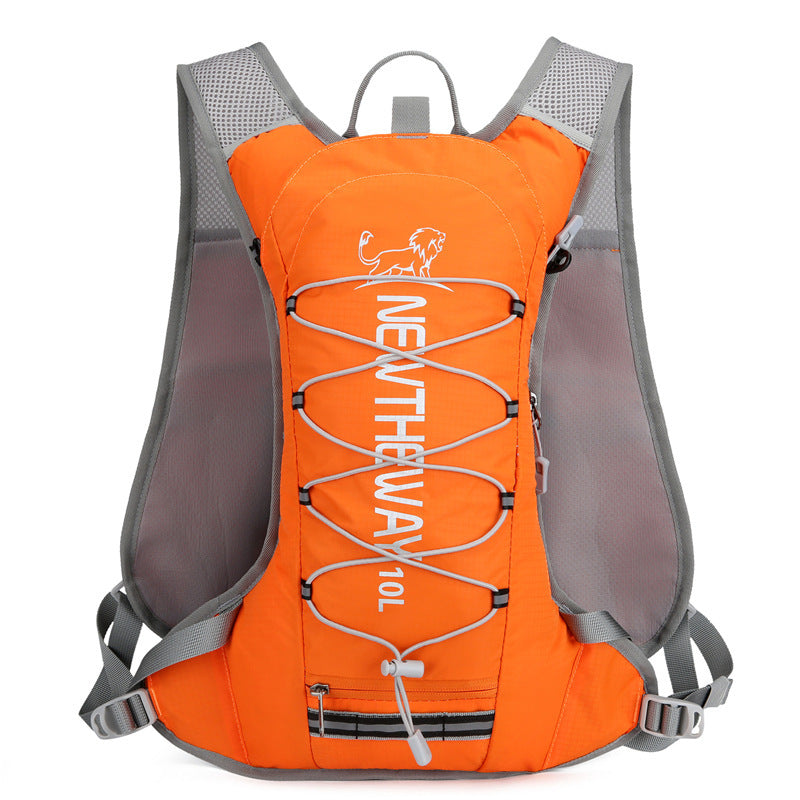10L Cycling Backpack Outdoor Sports Running Camping Water Bag Storage UltraLight Hiking Bike Backpack Orange 0 - Tophatter Daily Deals