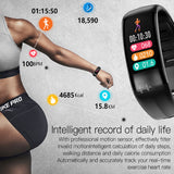 Body Temperature Smart Bracelet ECG Heart Rate Blood Pressure Blood Oxygen Health Test Sleep Exercise Waterproof 0 - Tophatter Daily Deals