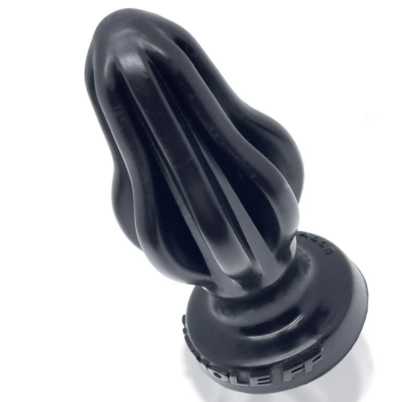 Airhole-1 Finned Buttplug Black - Unique Finned Design, 104 mm Height > Anal Range > Butt Plugs - Tophatter Daily Deals