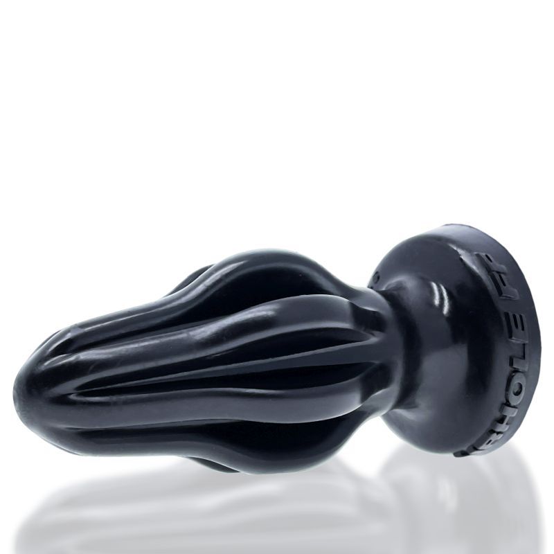 Airhole-1 Finned Buttplug Black - Unique Finned Design, 104 mm Height > Anal Range > Butt Plugs - Tophatter Daily Deals