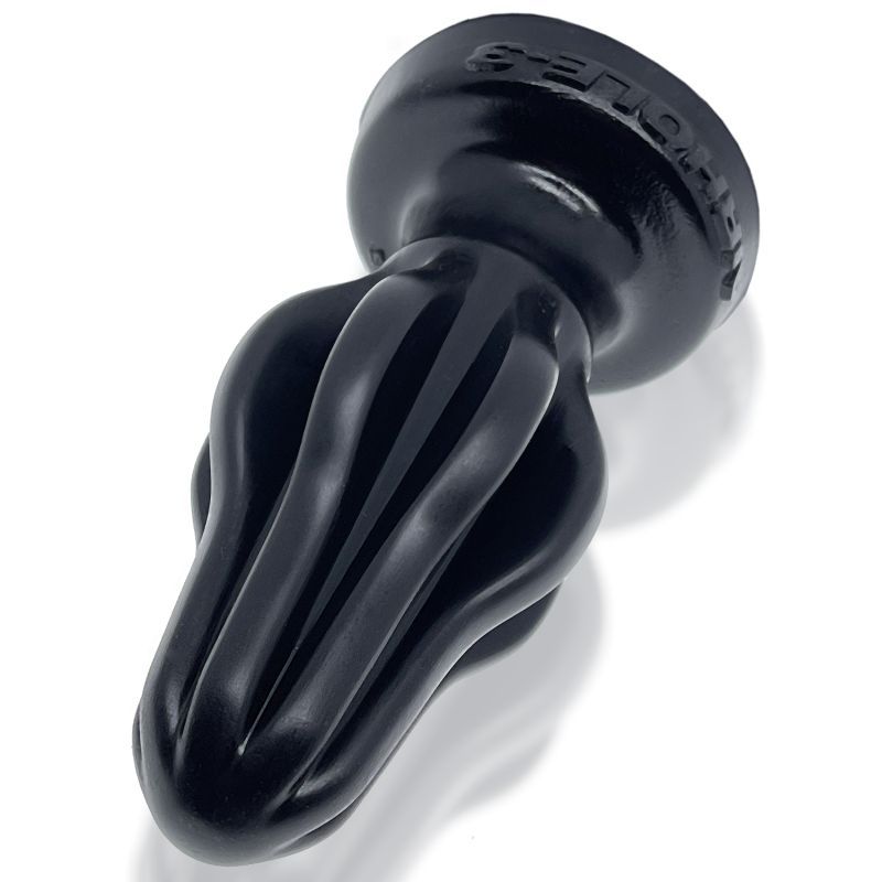 Airhole-2 Finned Buttplug Black > Anal Range > Butt Plugs - Tophatter Daily Deals