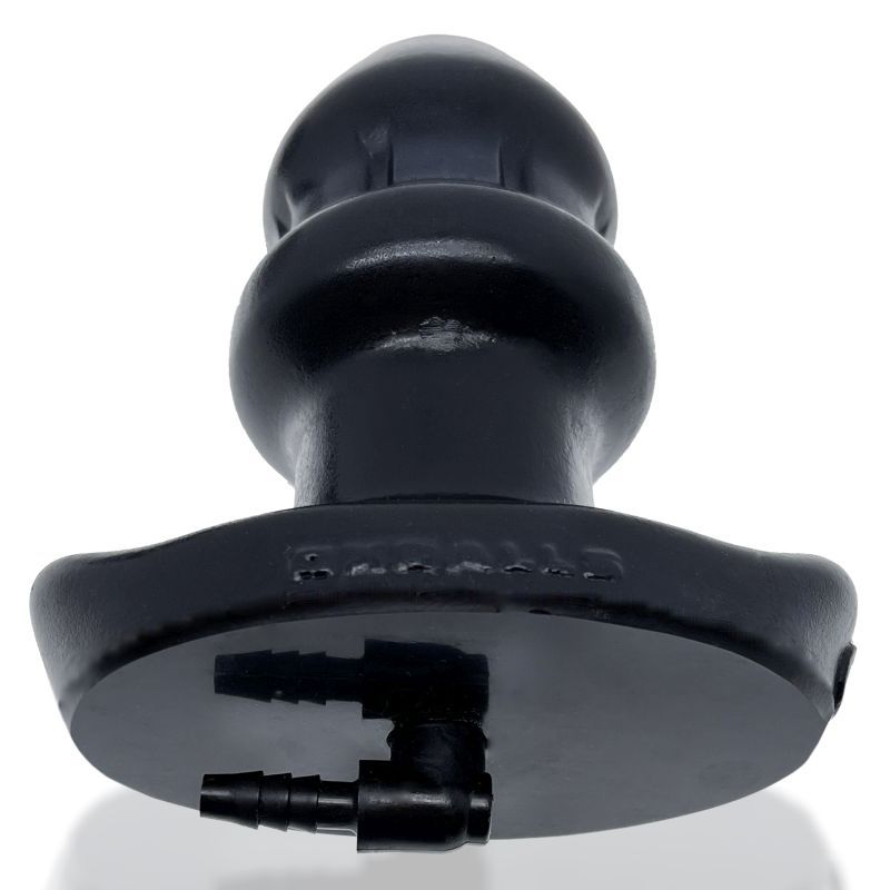 Drain O Flow Thru Buttplug in Black > Anal Range > Tunnel and Stretchers - Tophatter Daily Deals