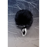 Silver Metal Anal Plug Small (Black Faux Fur) – Small Butt Plug > Anal Range > Tail Butt Plugs - Tophatter Daily Deals