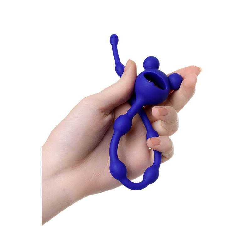 Todo Froggy Anal Chain Navy Blue 27cm > Anal Range > Anal Beads - Tophatter Daily Deals