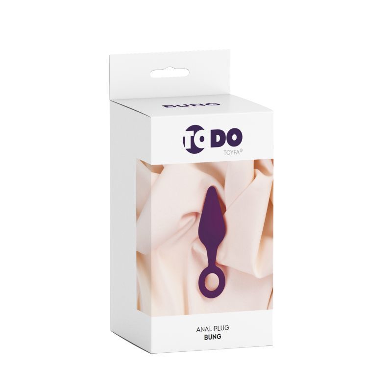 Todo Bung Anal Plug for Beginners with Comfortable Design and Pointed Tip > Anal Range > Butt Plugs - Tophatter Daily Deals