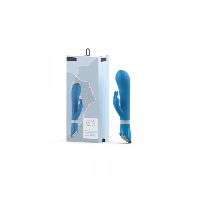 Bwild Deluxe Bunny Blue Lagoon Rabbit Massager 6 Inch > Vibrators > Ladies > Rabbit - Tophatter Daily Deals