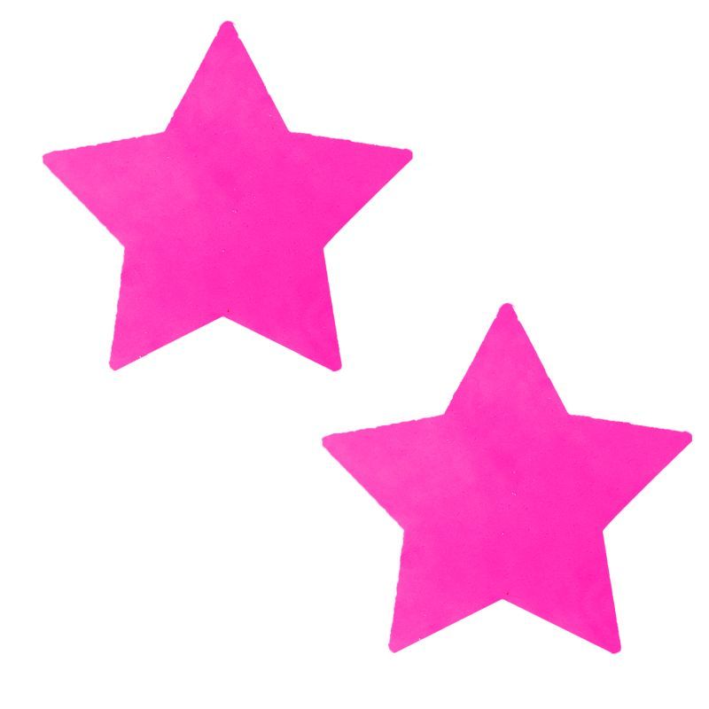 Neon Pink Starburst Starry Night Pasties > Clothes > Pasties - Tophatter Daily Deals