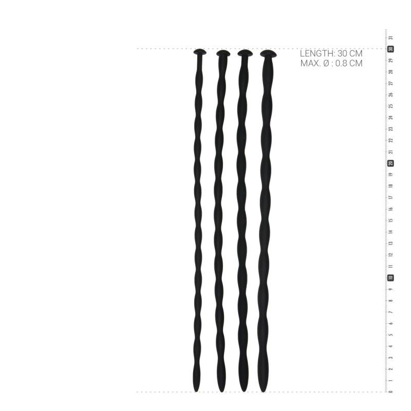 Silicone Dilator Set 30 cm Long – Progression Silicone Dilator Set > Sex Toys For Men > Sounding Rods - Tophatter Daily Deals