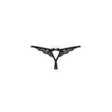 Crotchless Lace Thong Black > Clothes > Panties - Tophatter Daily Deals
