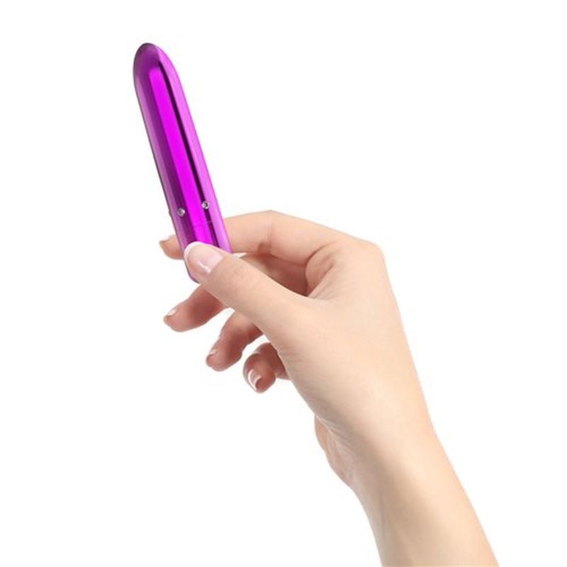 Pretty Point 4in Power Bullet Purple Vibrator for Pleasure > Vibrators > Mini Vibrators - Tophatter Daily Deals