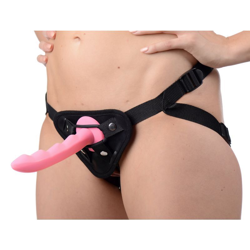 Ripples Silicone Dildo for Harness Play and Solo Adventures > Dildos > Strap On Dildos - Tophatter Daily Deals
