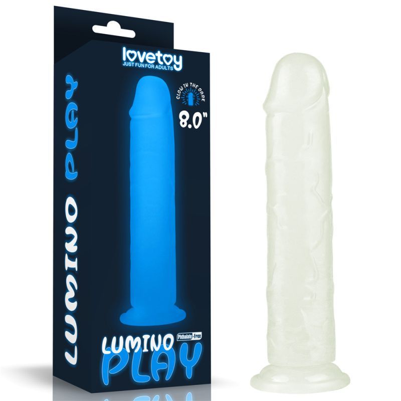 Lumino Play Glow in the Dark Dildo 8 Inch > Dildos > Realistic Dildos - Tophatter Daily Deals