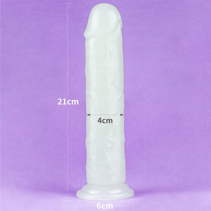 Lumino Play Glow in the Dark Dildo 8 Inch > Dildos > Realistic Dildos - Tophatter Daily Deals